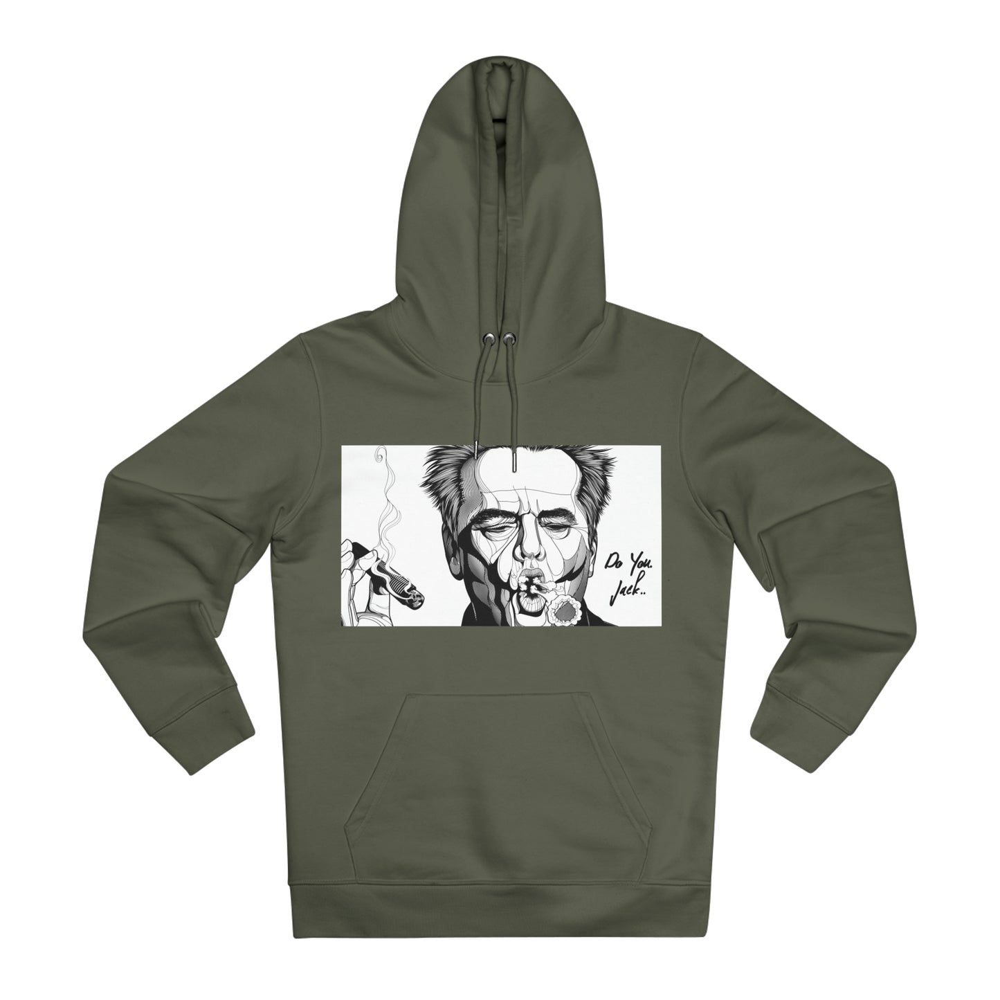 Jack Nicholson Graphic Hoodie green