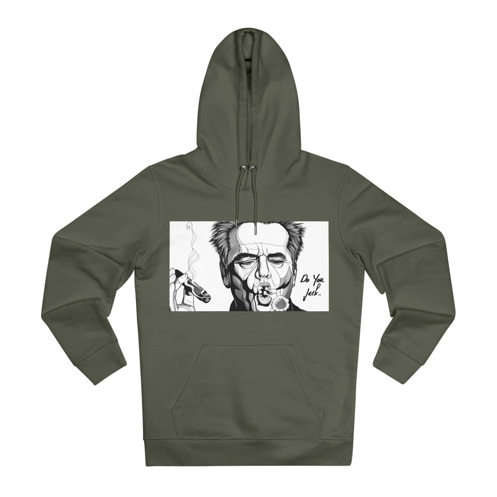 Jack Nicholson Graphic Hoodie green