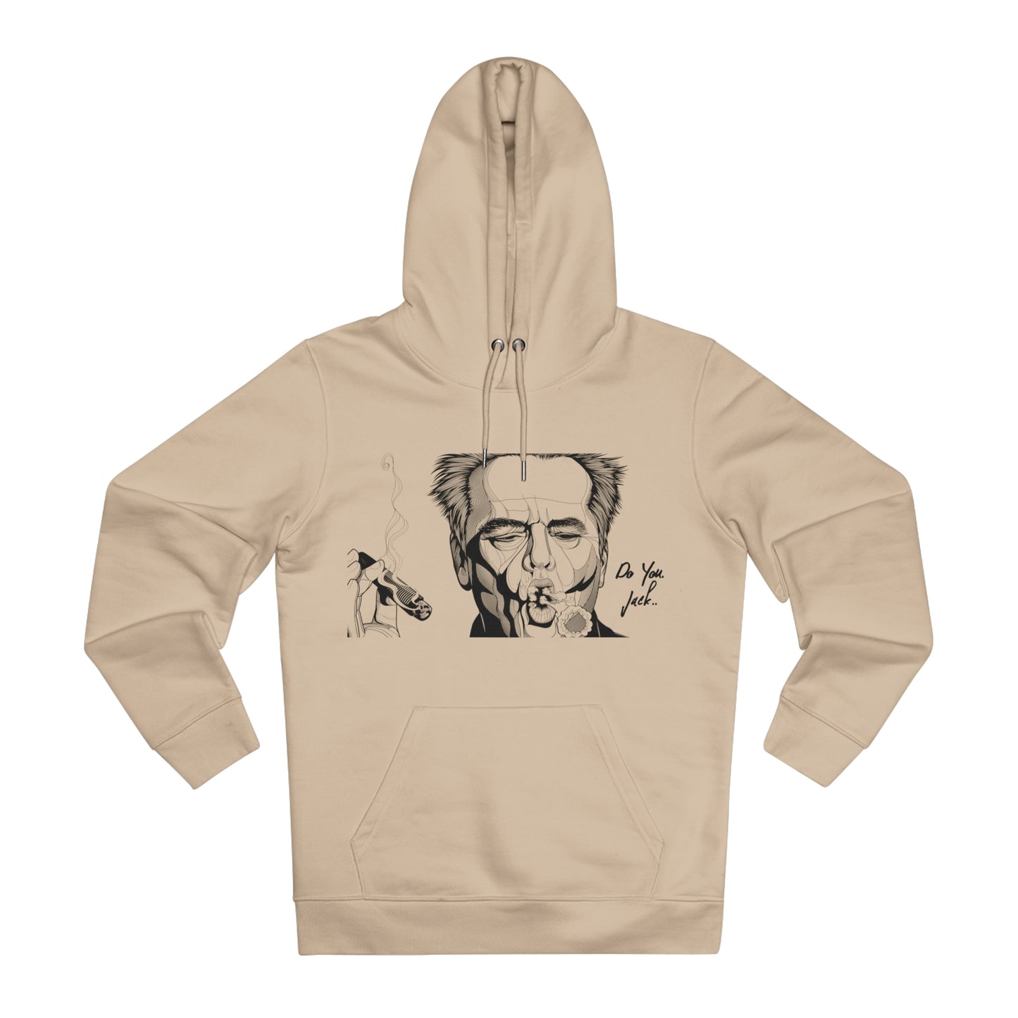 Jack Nicholson Graphic Hoodie cream2