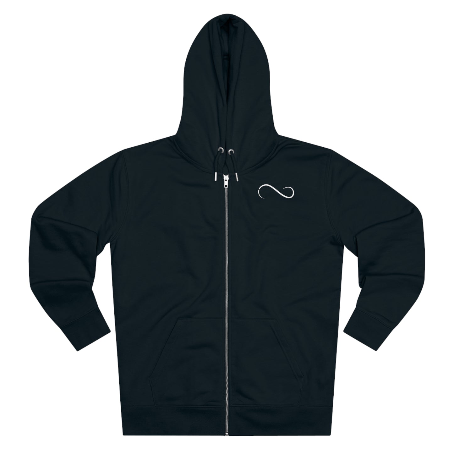 Theta Essential Zip-up Hoodie Sweatshirt