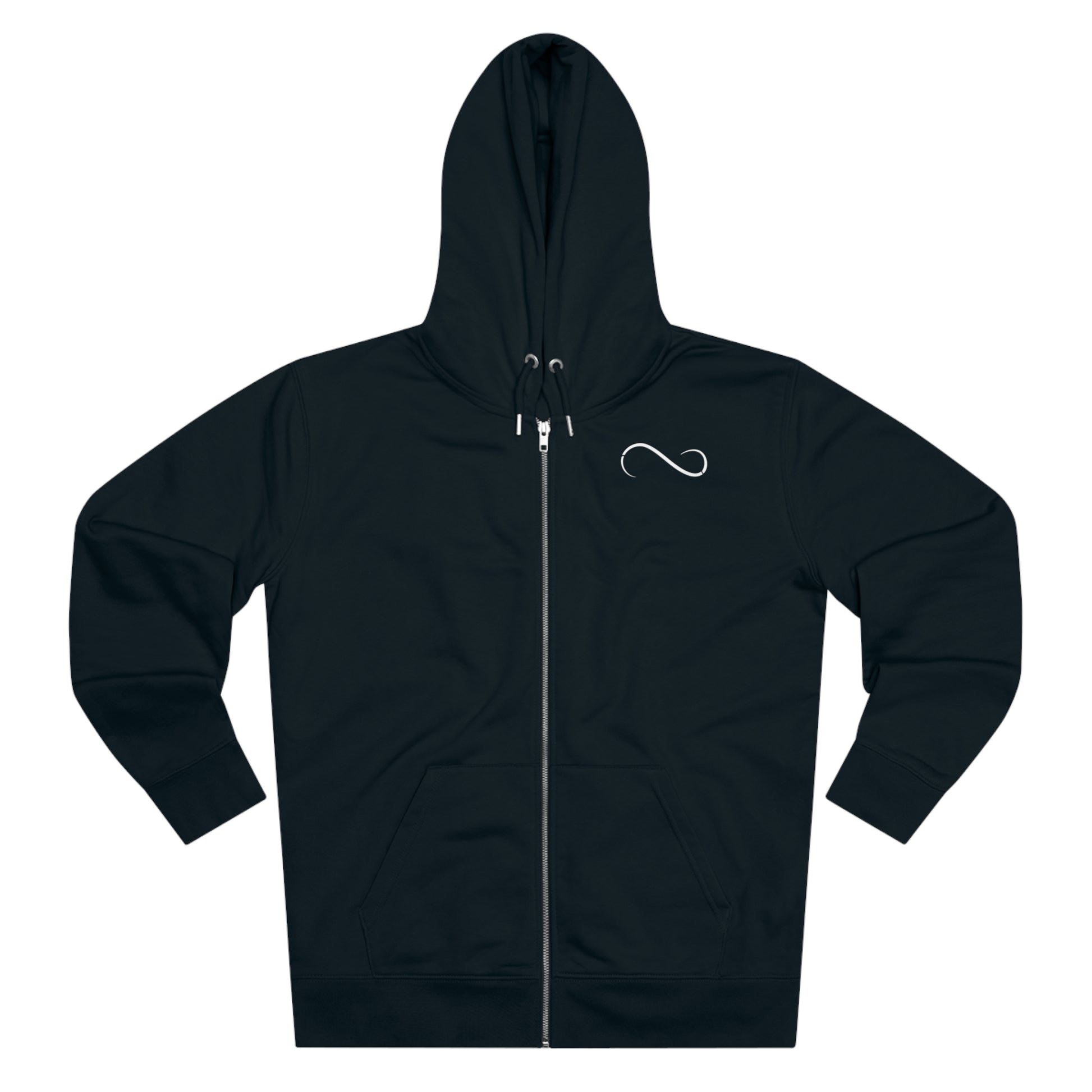 Theta Essential Zip-up Hoodie Sweatshirt