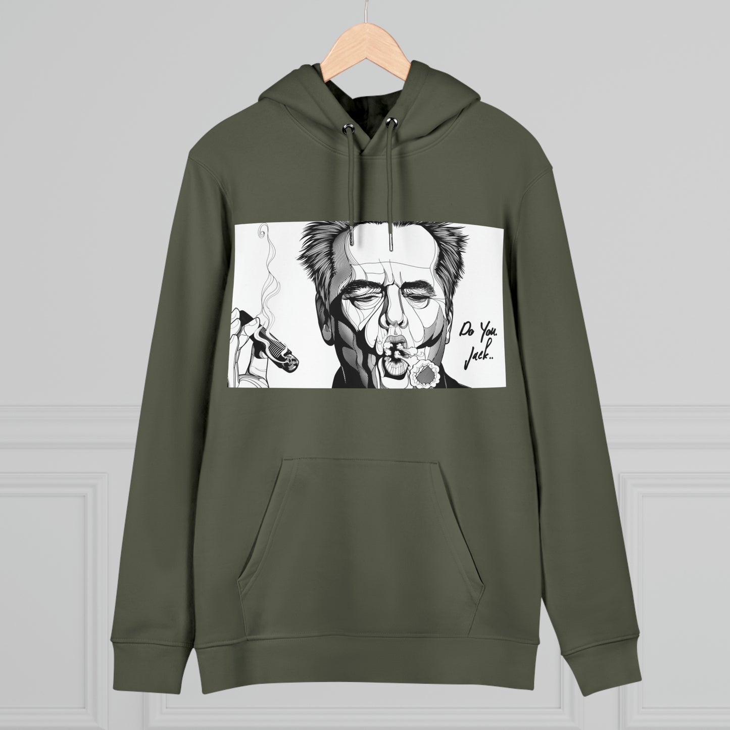 Jack Nicholson Graphic Hoodie green