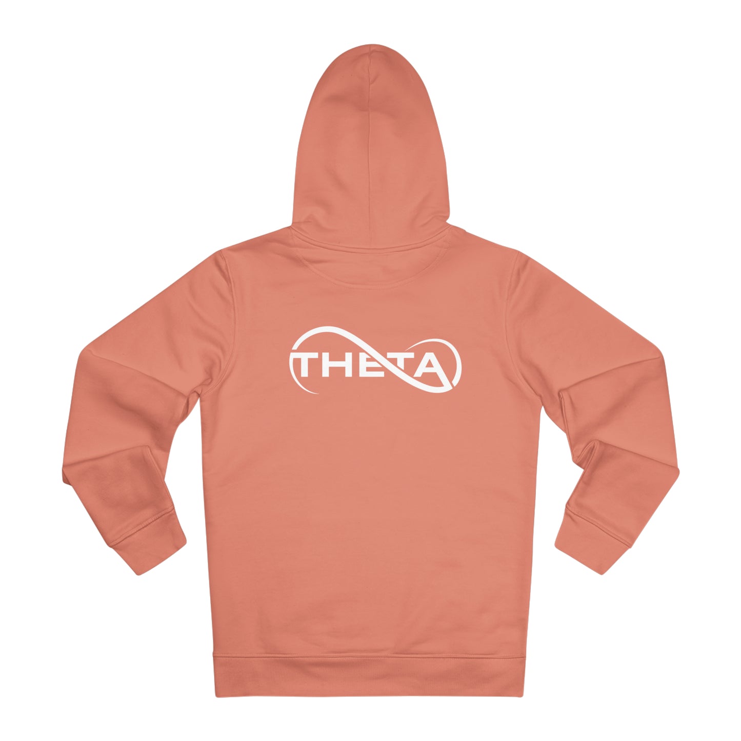 Theta Essential Hoodie Sweatshirt-soft-peach