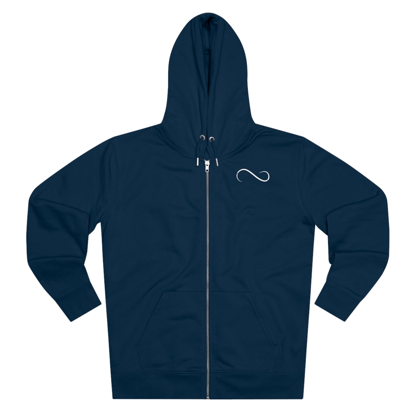 Theta Essential Zip-up Hoodie Sweatshirt
