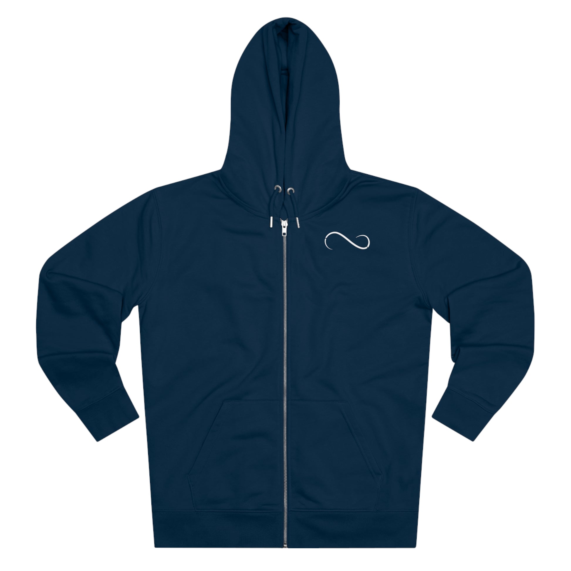 Theta Essential Zip-up Hoodie Sweatshirt
