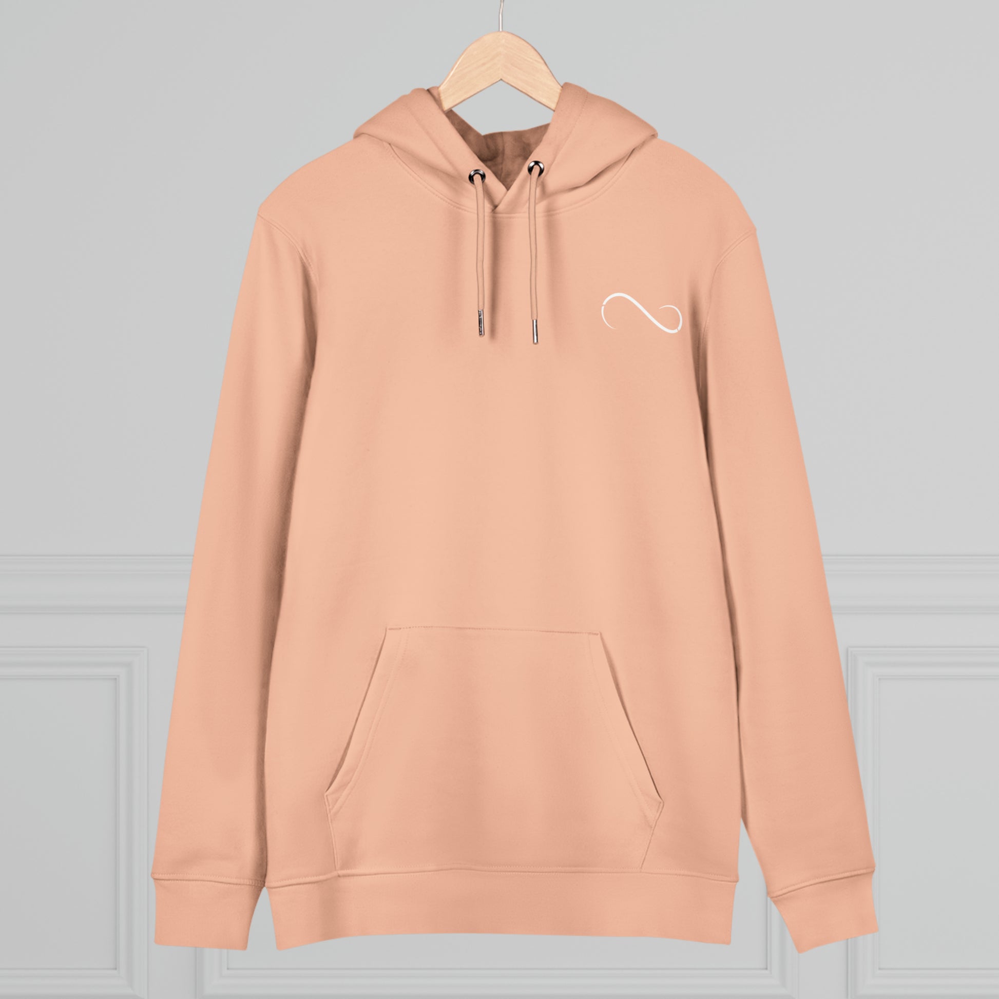 Theta Essential Hoodie Sweatshirt-peach2