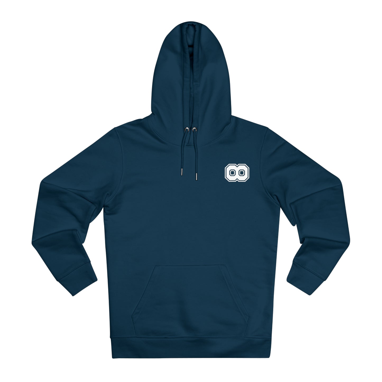 Theta University Hooded Sweatshirt-blue1