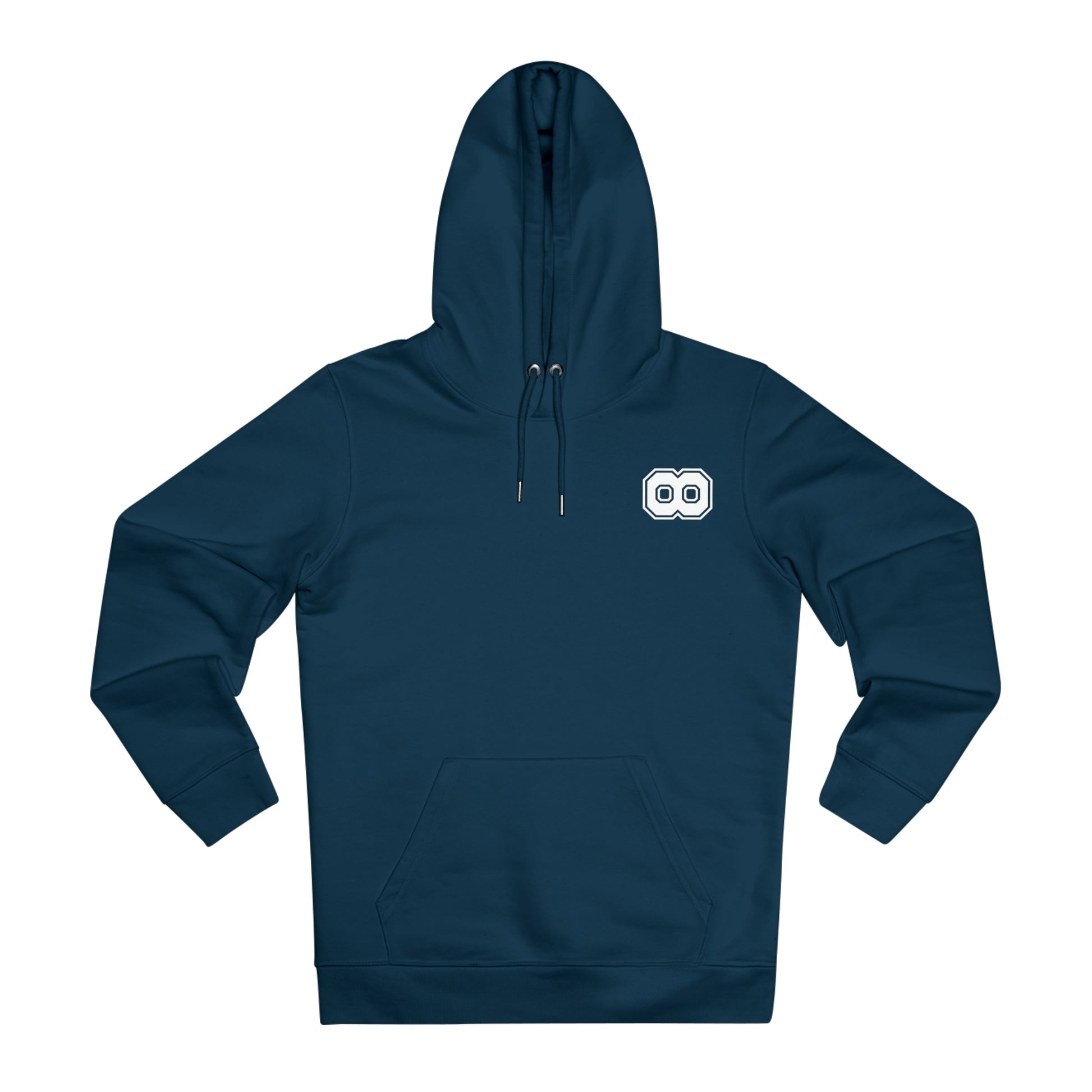 Theta University Hooded Sweatshirt-blue1