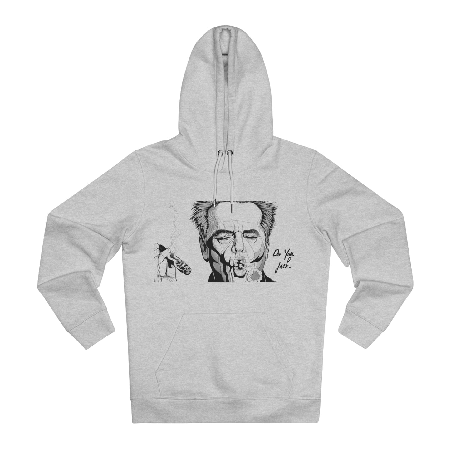 Jack Nicholson Graphic Hoodie grey