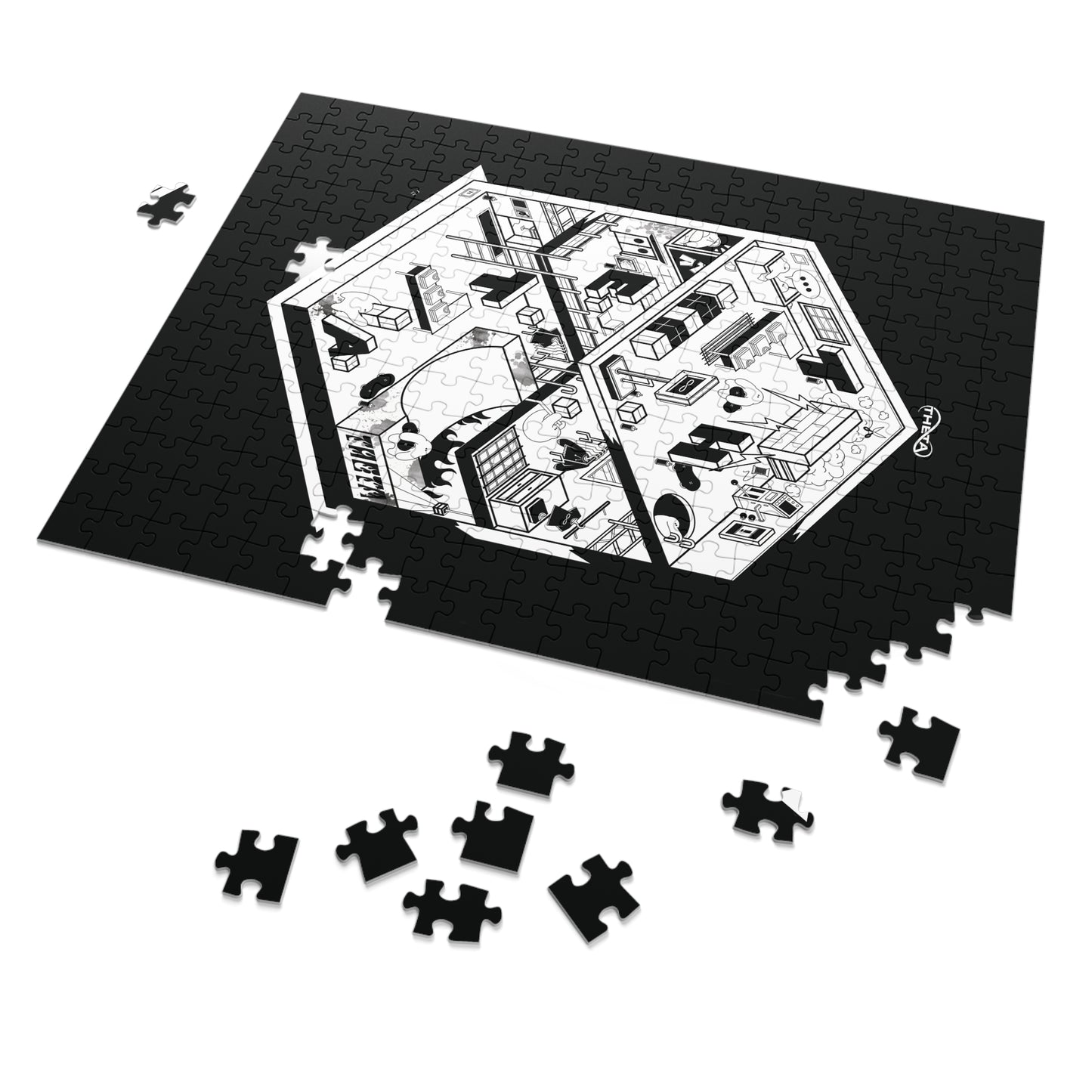 Theta Factory Jigsaw Puzzle (252 / 500-Piece)2