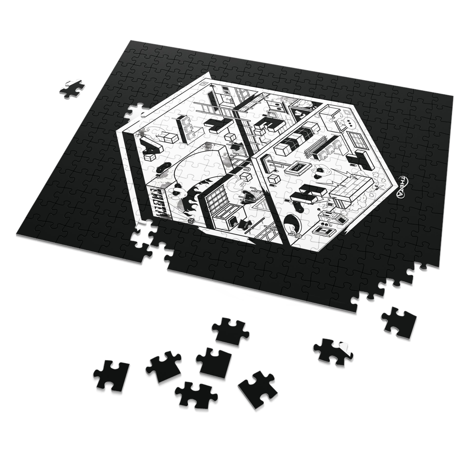 Theta Factory Jigsaw Puzzle (252 / 500-Piece)2