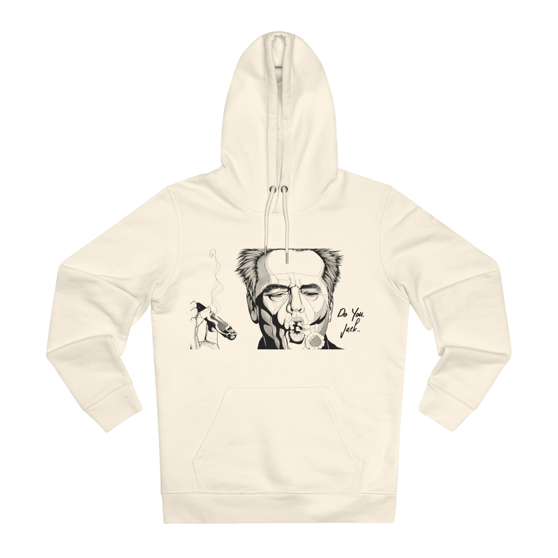 Jack Nicholson Graphic Hoodie cream
