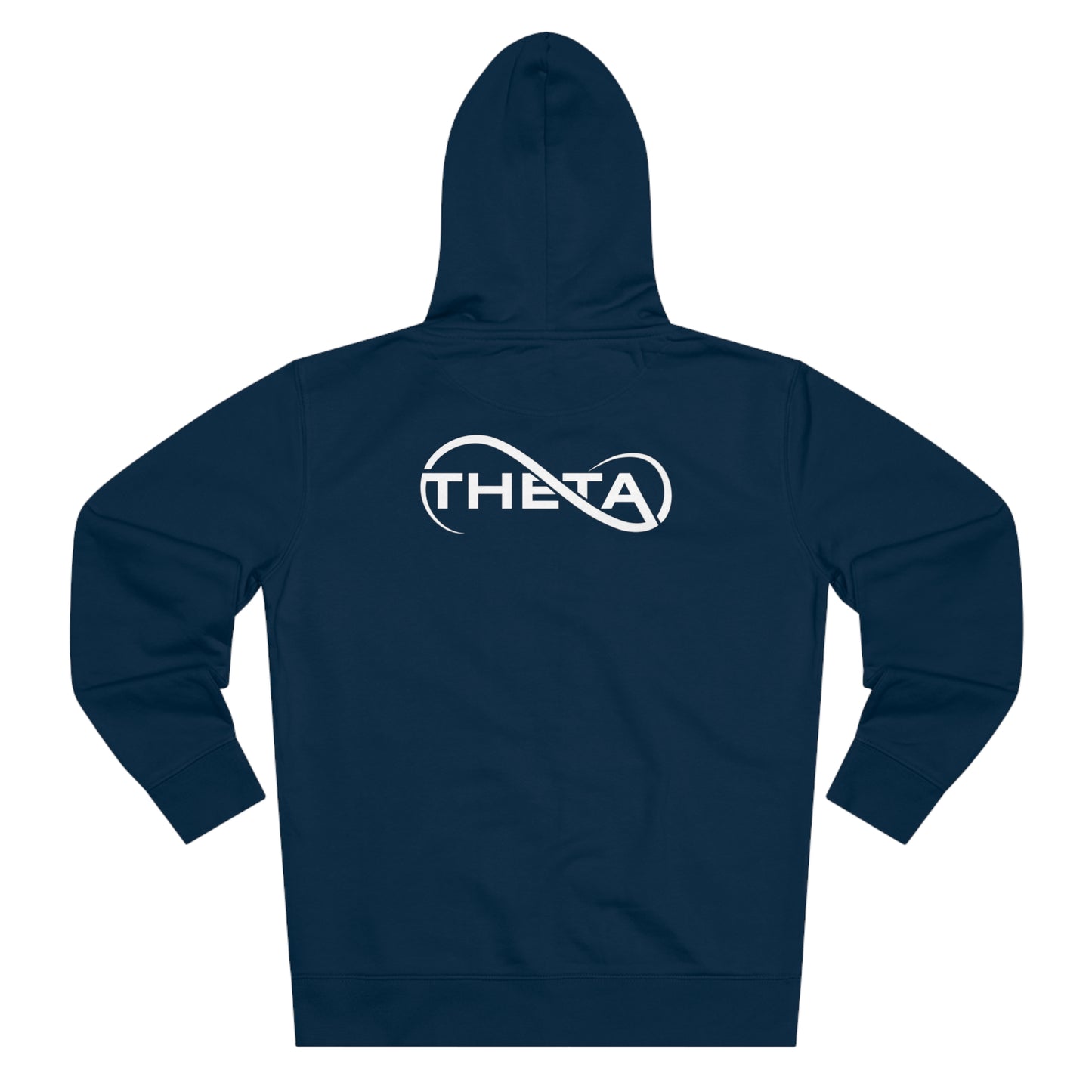 Theta Essential Zip-up Hoodie Sweatshirt
