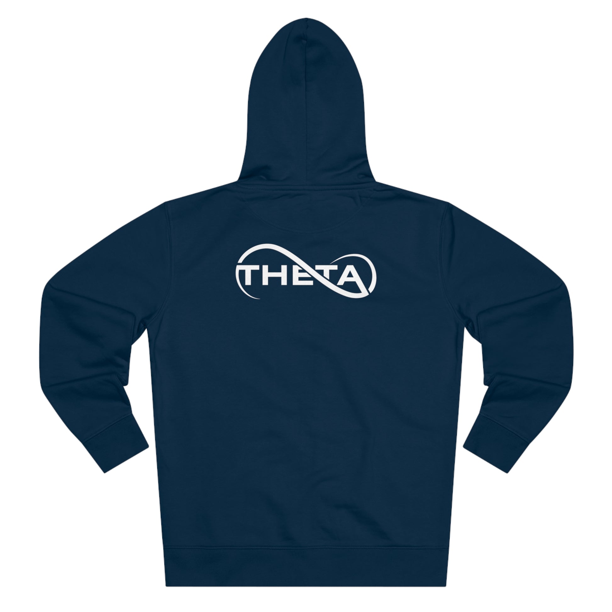 Theta Essential Zip-up Hoodie Sweatshirt