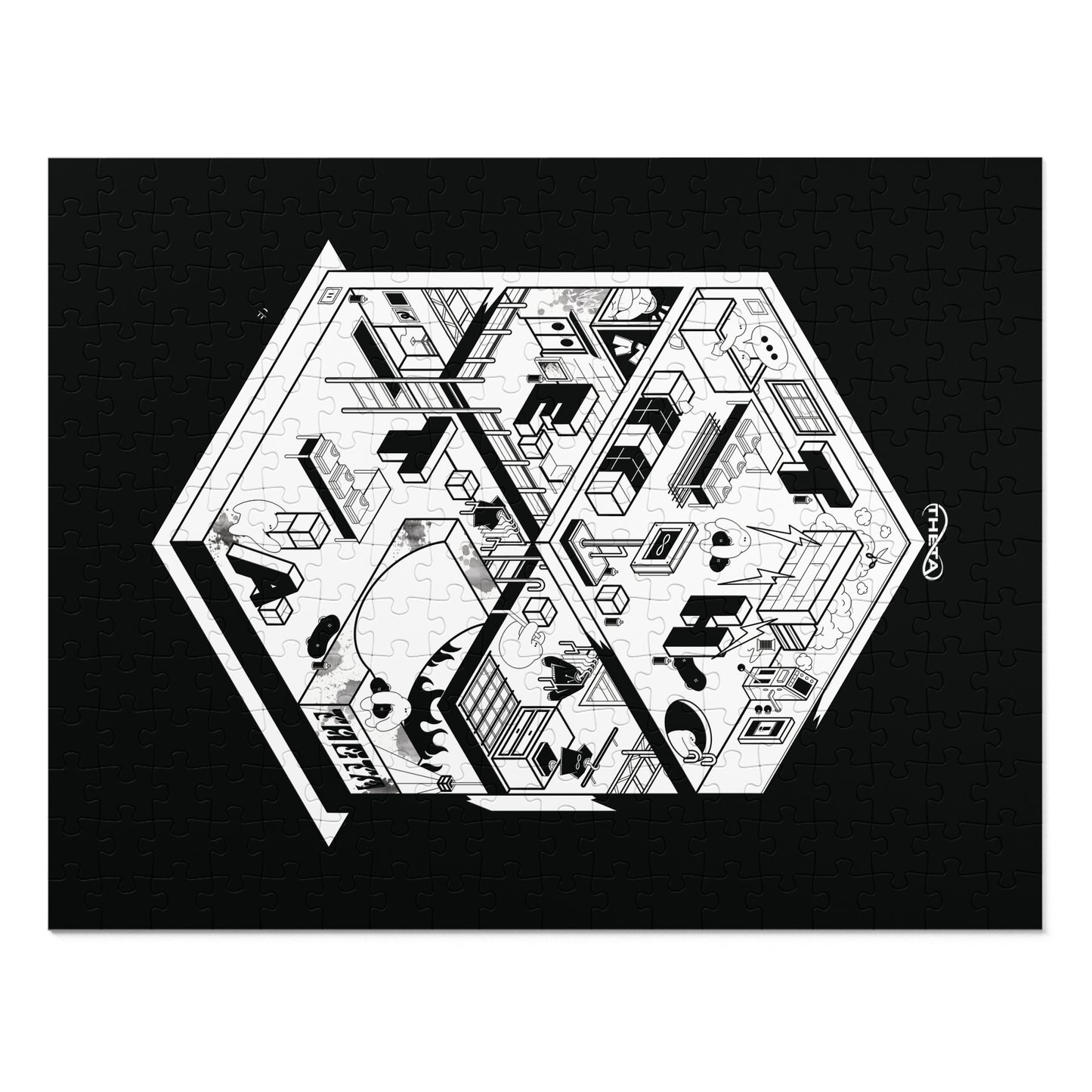 Theta Factory Jigsaw Puzzle (252 / 500-Piece)5