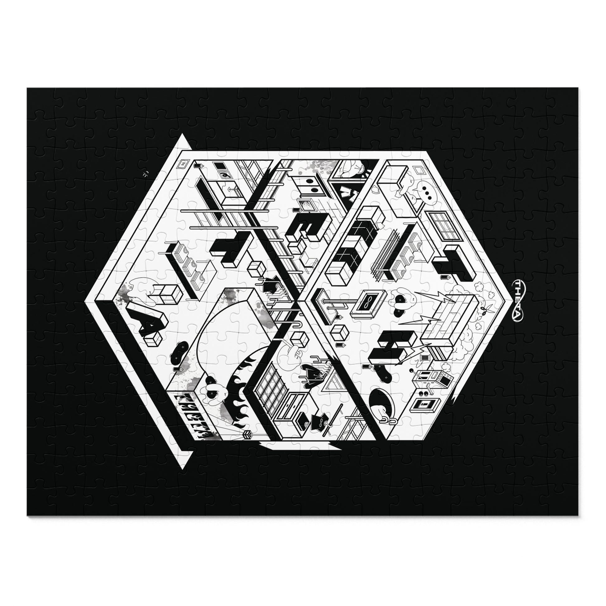 Theta Factory Jigsaw Puzzle (252 / 500-Piece)5