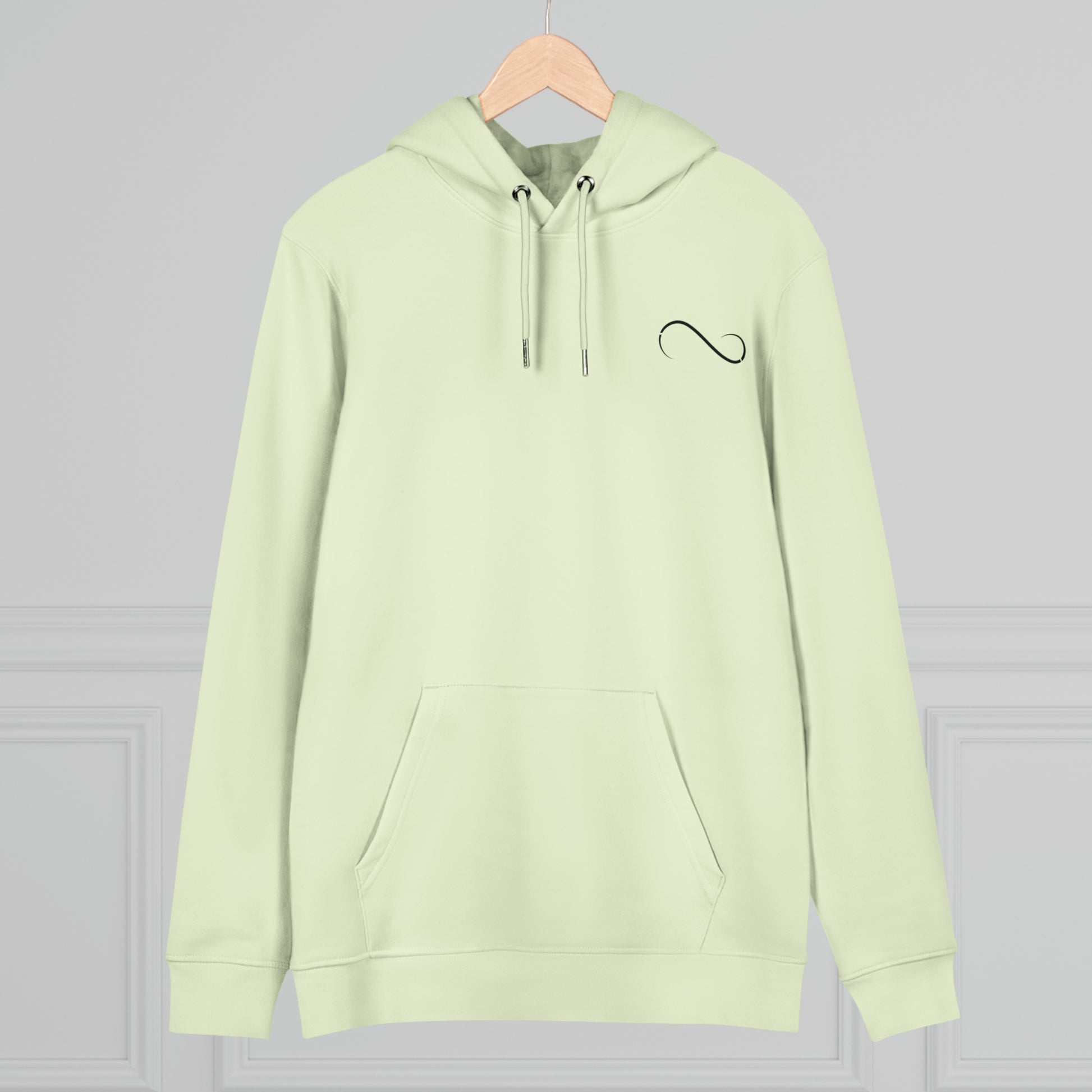 Theta Essential Hoodie Sweatshirt-mint-hang
