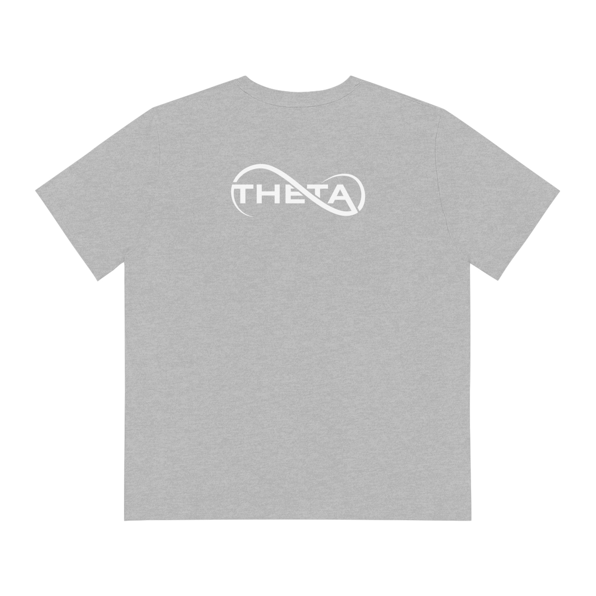 Theta Essential Graphic T-shirt-grey