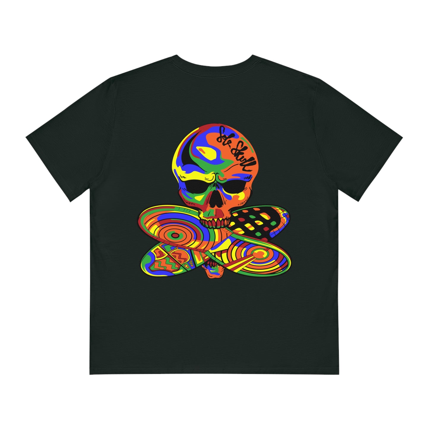 Sole Skull Multi Colour Camo Organic Cotton T-shirt