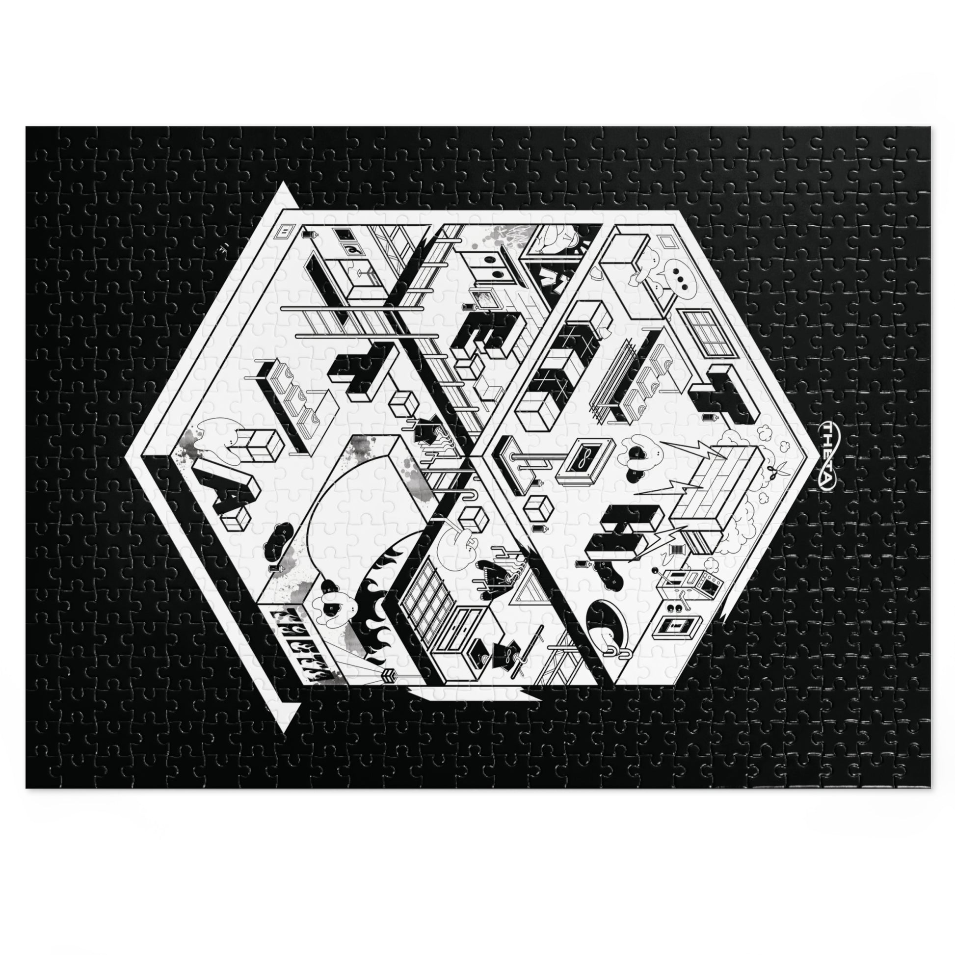 Theta Factory Jigsaw Puzzle (252 / 500-Piece)3