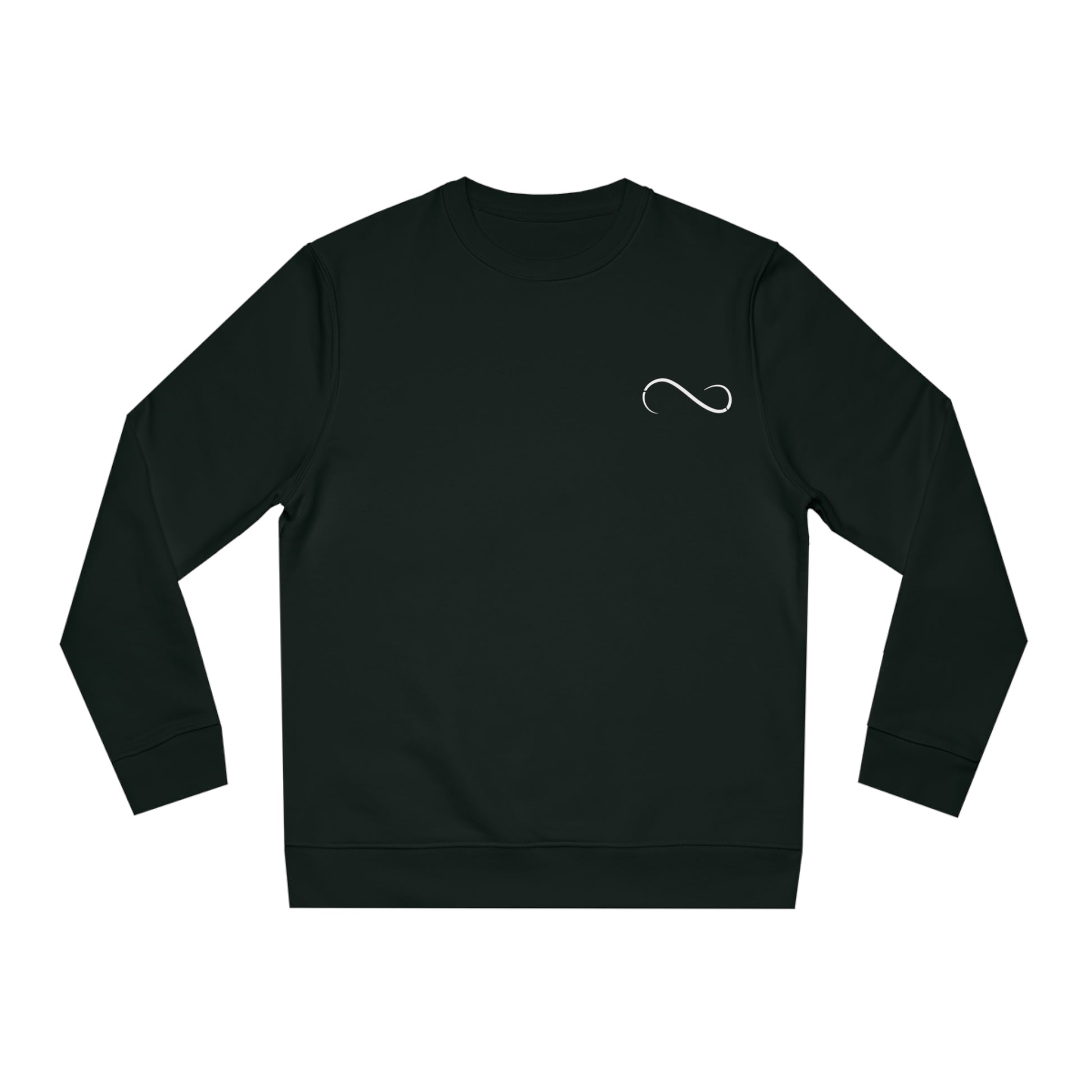 Theta Essential Sweatshirt-black-front