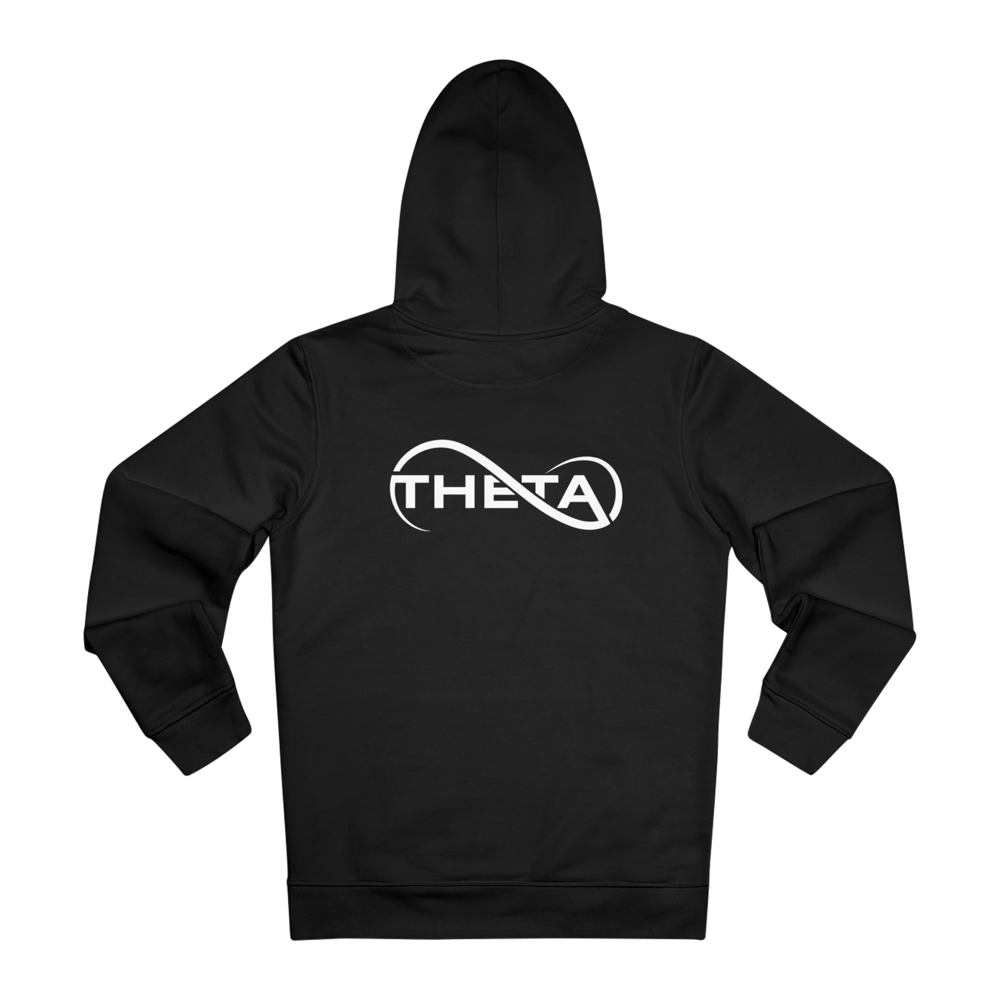 Theta Essential Hoodie Sweatshirt-black