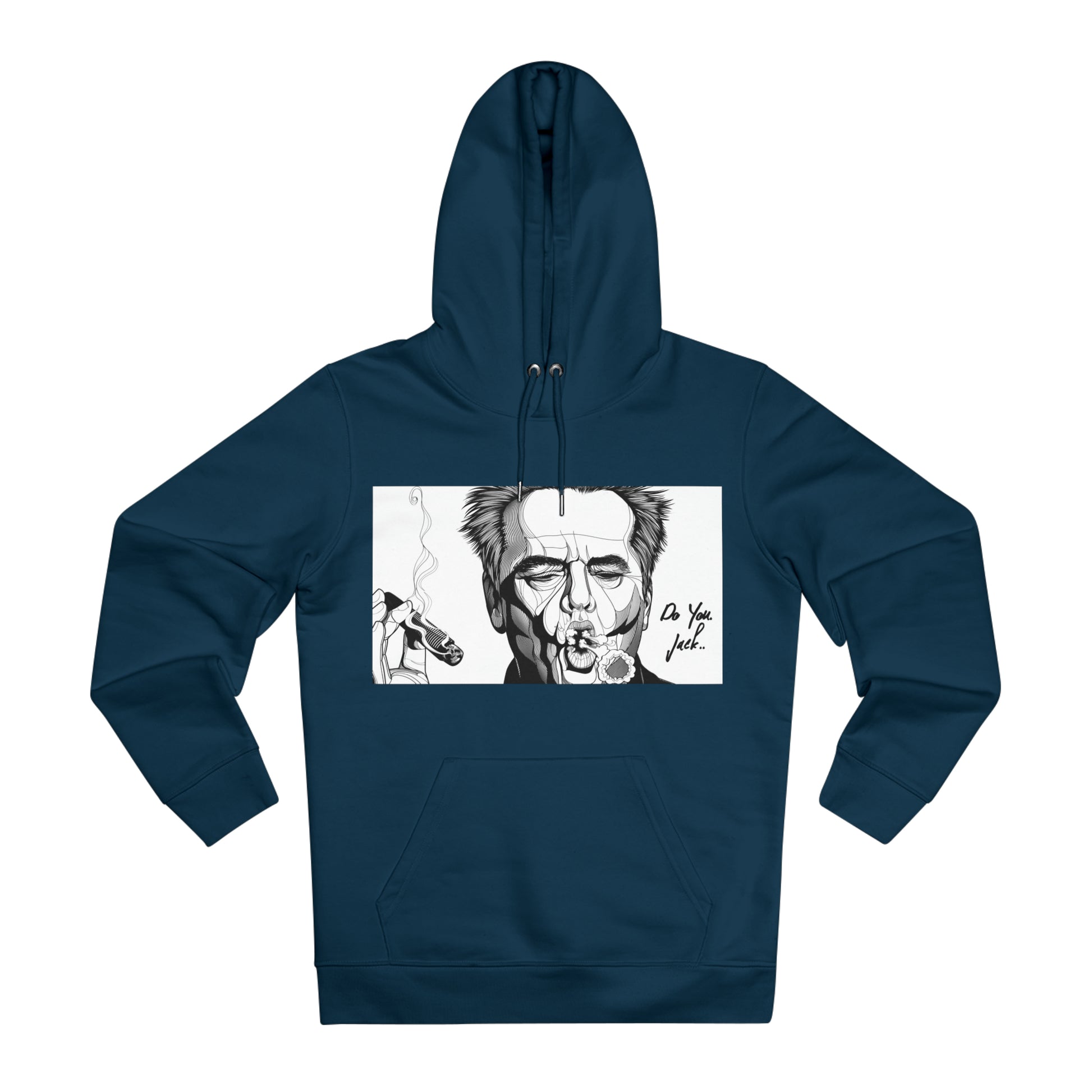 Jack Nicholson Graphic Hoodie blue