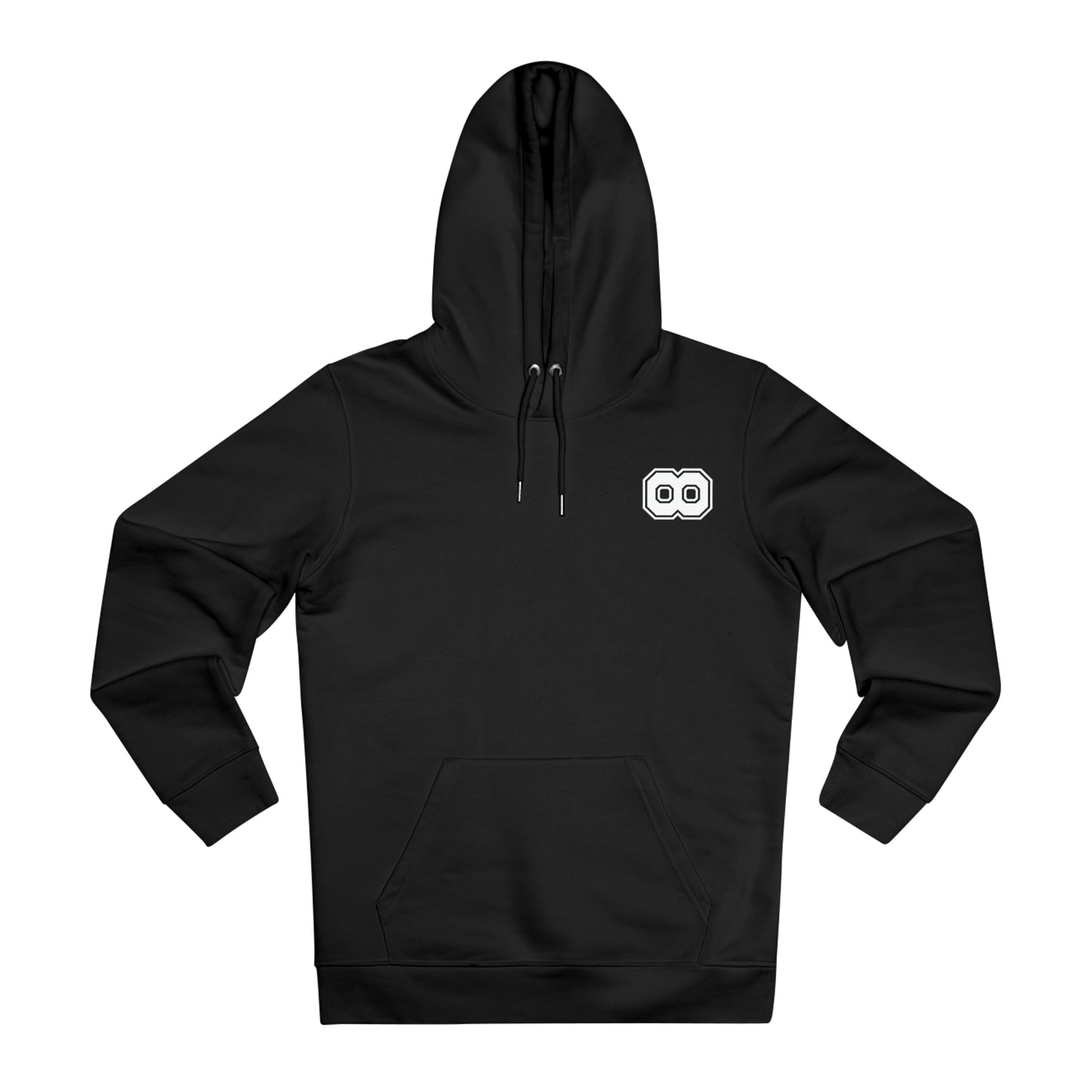 Theta University Hooded Sweatshirt-front-black