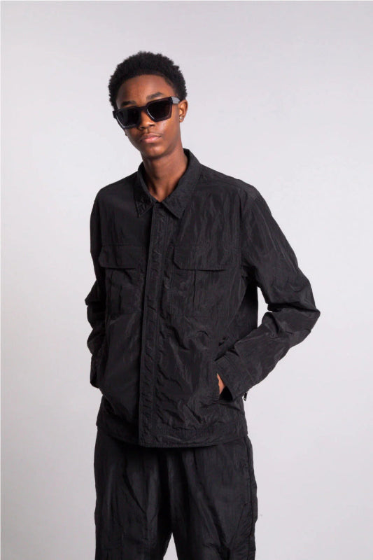theta-black-nylon-bomber-jacket