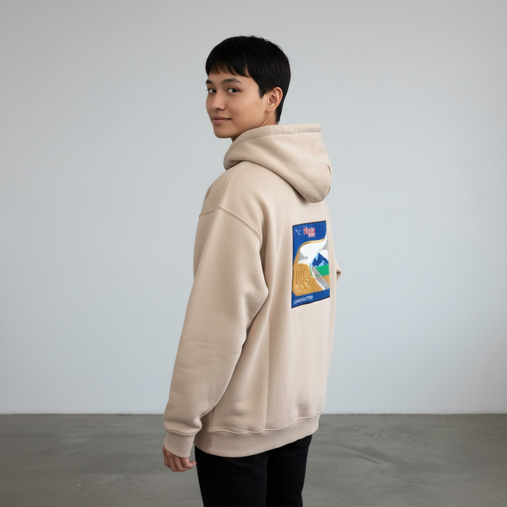 Theta "Spread Love" Chenille Hoodie