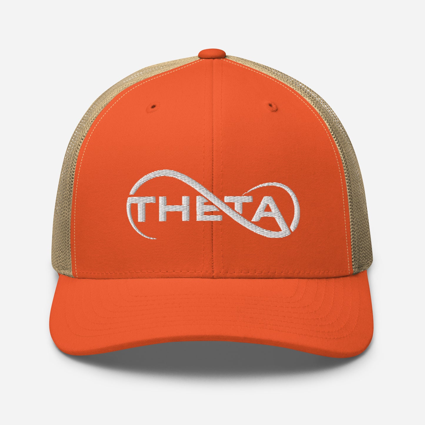 THETA Classic Mix Mesh Trucker Cap sand orange