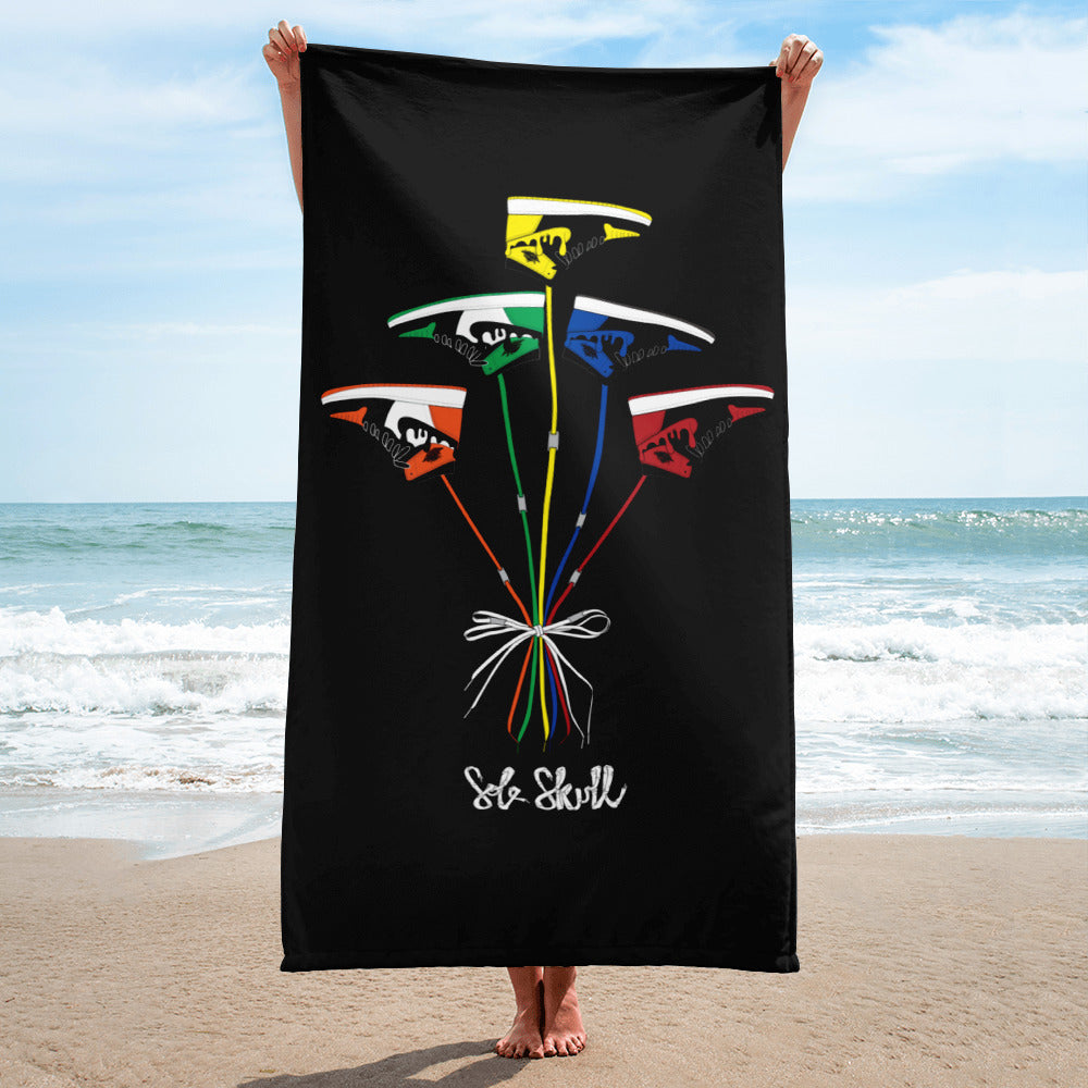 Jordan 1 Balloon Beach-Bath Towel
