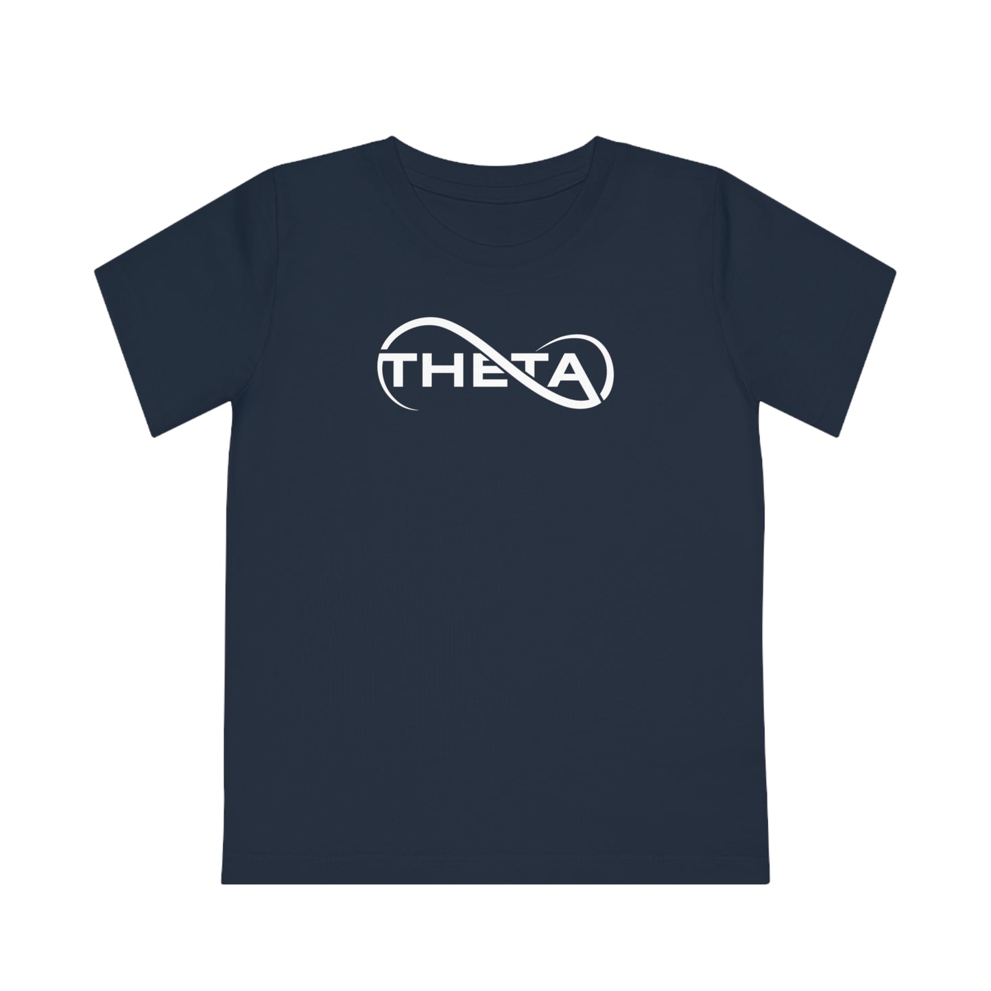 Theta Essential Kids T-Shirt-navy