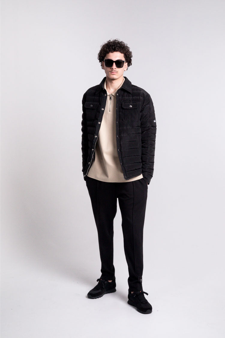 black-puffer-shirt-jacket-front