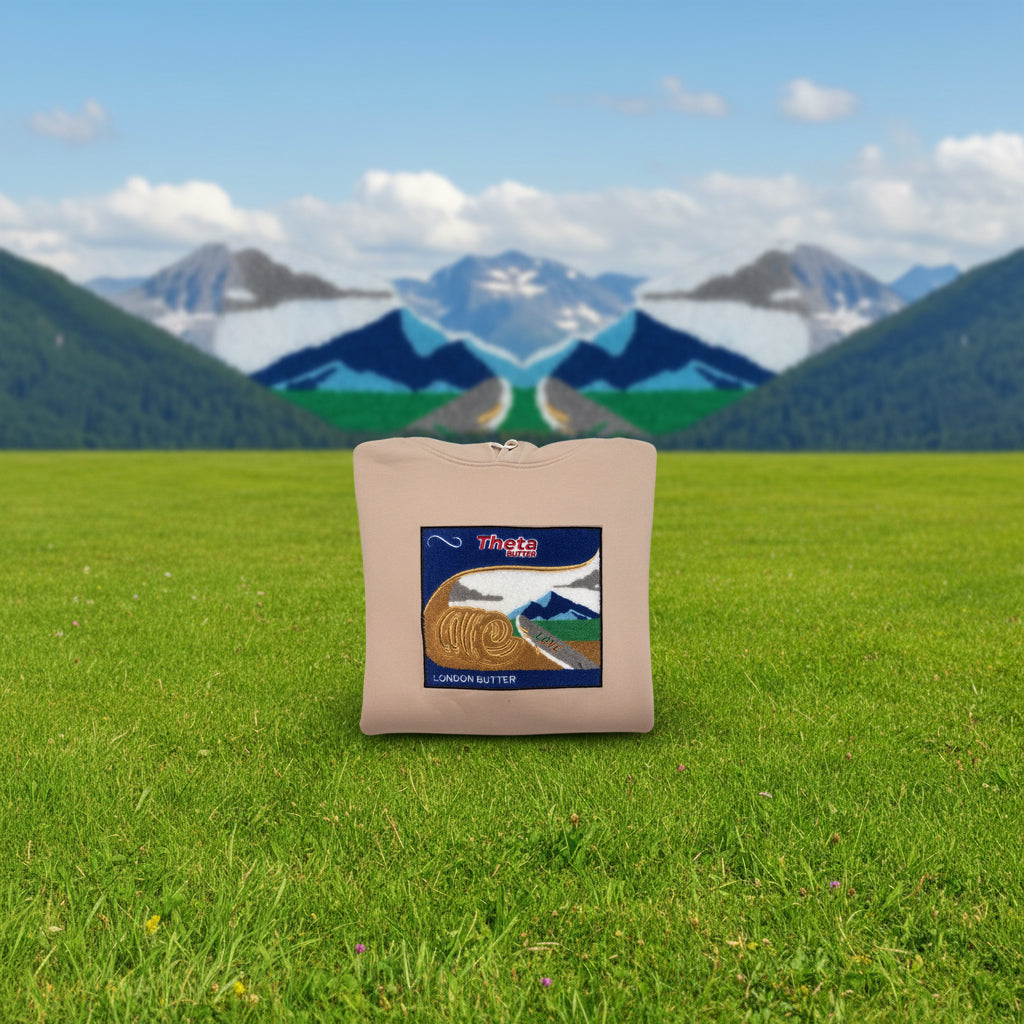 Theta "Spread Love" Chenille Hoodie